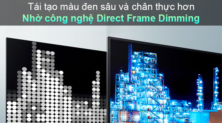 Tivi LED Sony KD-55X85J - Công nghệ Direct Frame Dimming