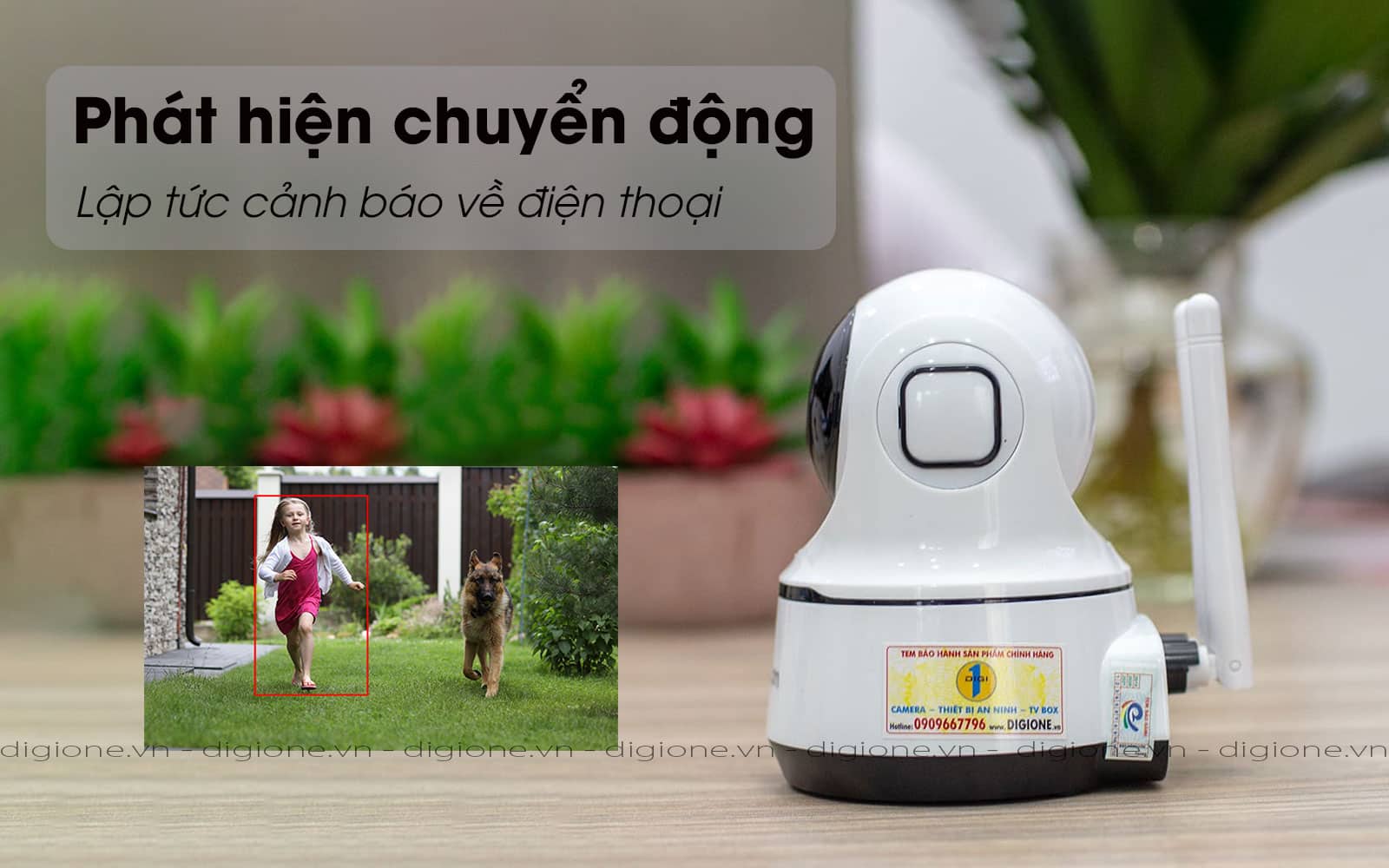 carecam-f200 Phát hiện chuyển động