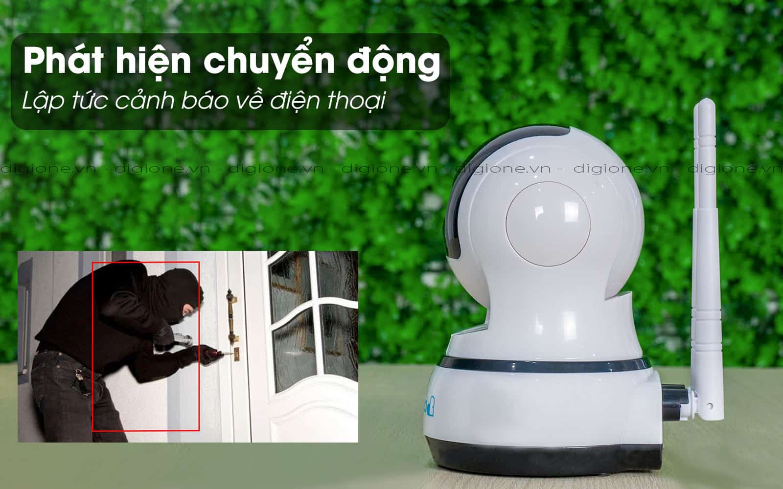 carecam-tg200 Phát hiện chuyển động