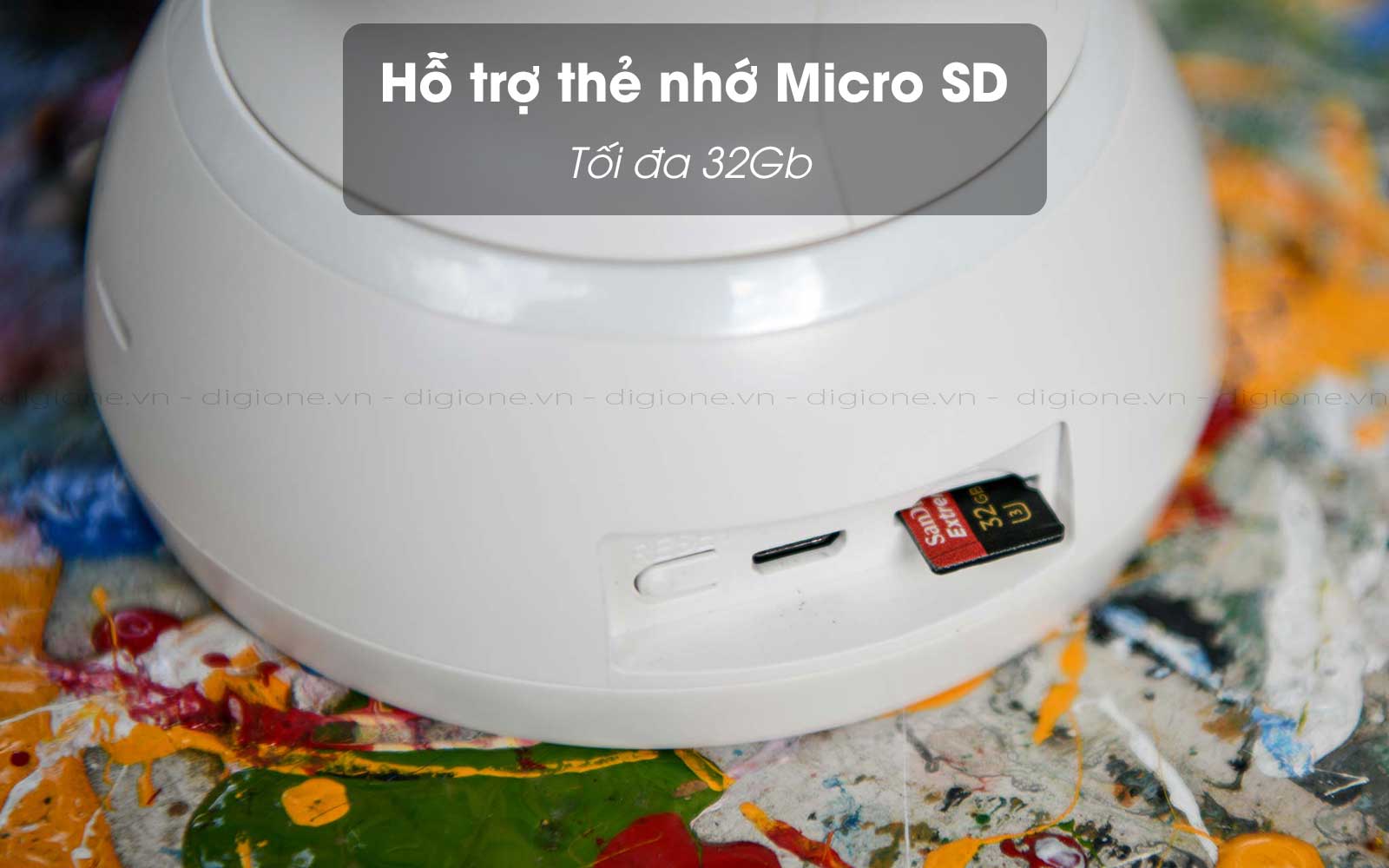 camera-xiaomi- Hỗ trợ thẻ nhớ 32gb