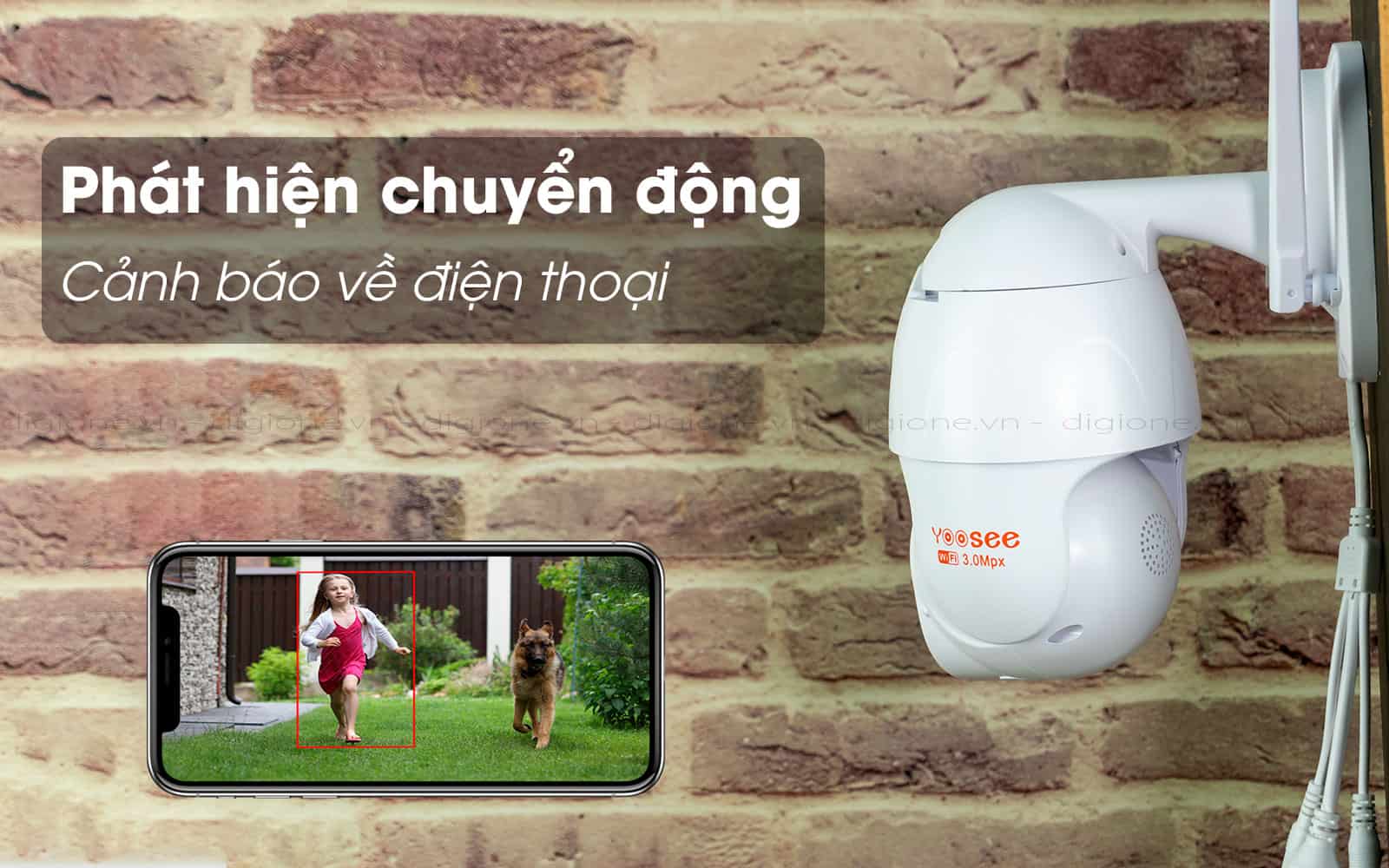 Yoosee-x3200 Phát hiện chuyển động