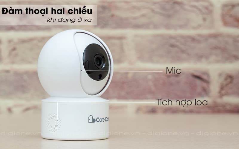đàm thoại 2 chiều - carecam yh200 1080p