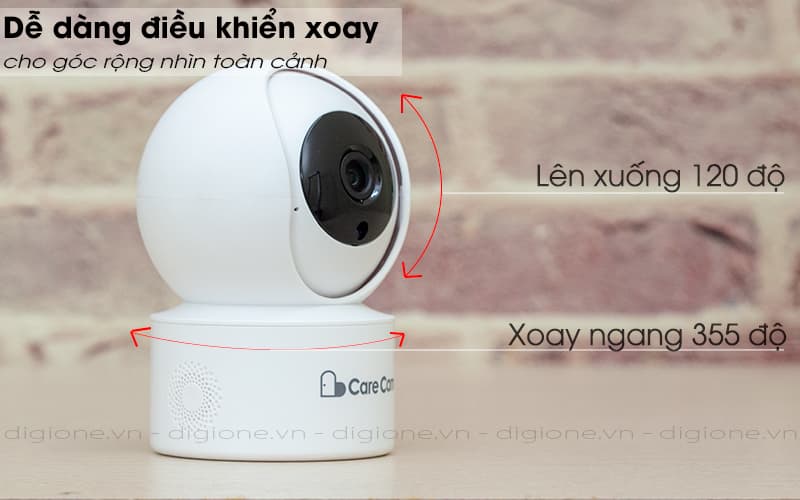 điều khiển xoay - carecam yh200 1080p