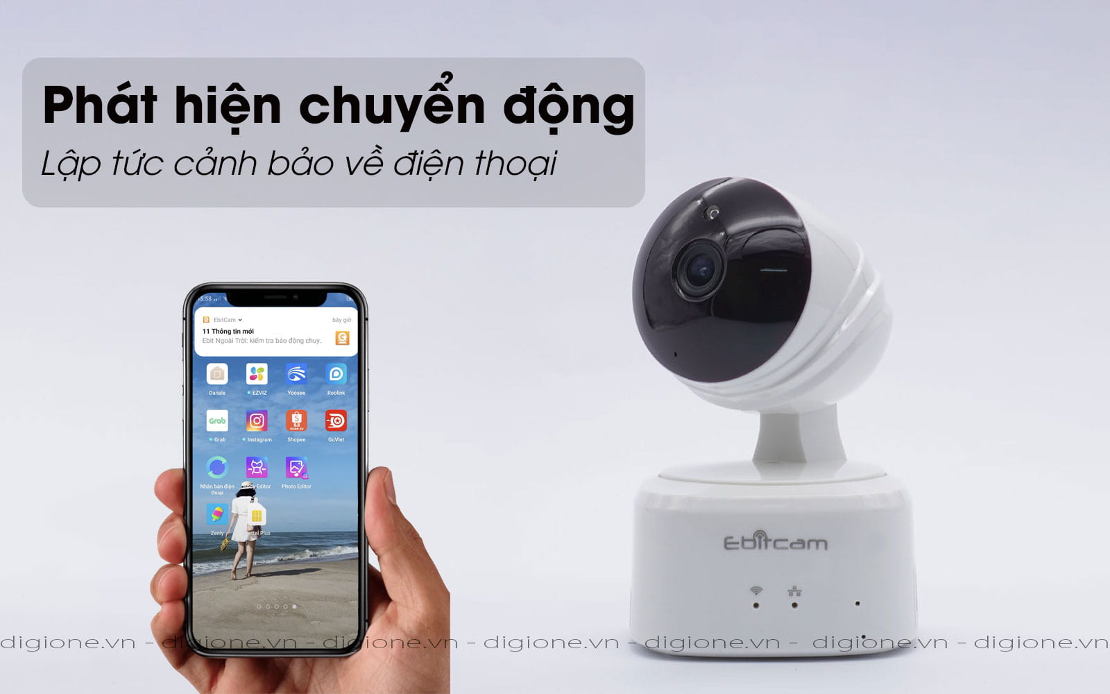 ebitcam-e2 Cảnh báo