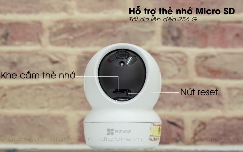 Hỗ trợ thẻ nhớ dung lượng lớn - ezviz c6n 1080p