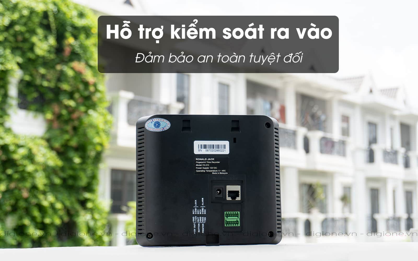 ronal-jack-fa210 Kiểm soát ra vào
