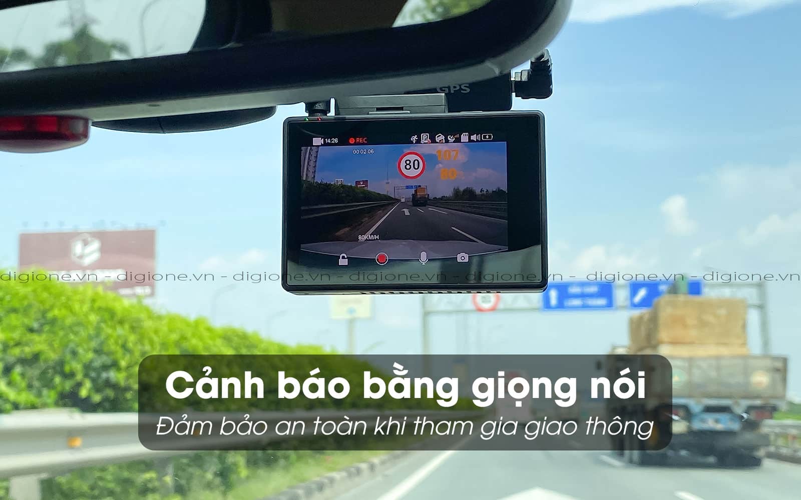 vietmap-c65 Cảnh báo