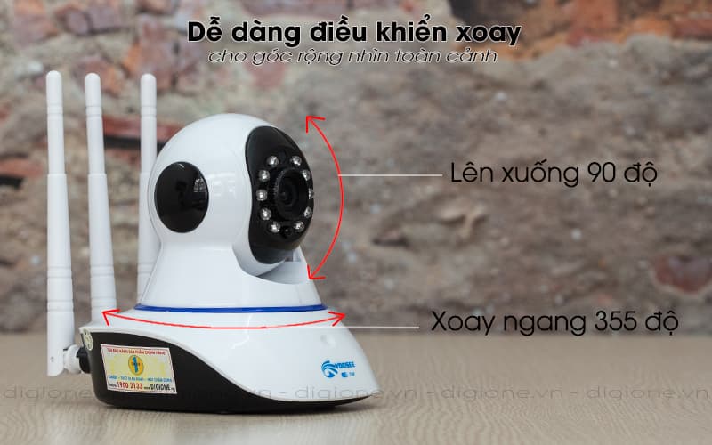 xoay 360 - Yoosee 3 Râu 720p