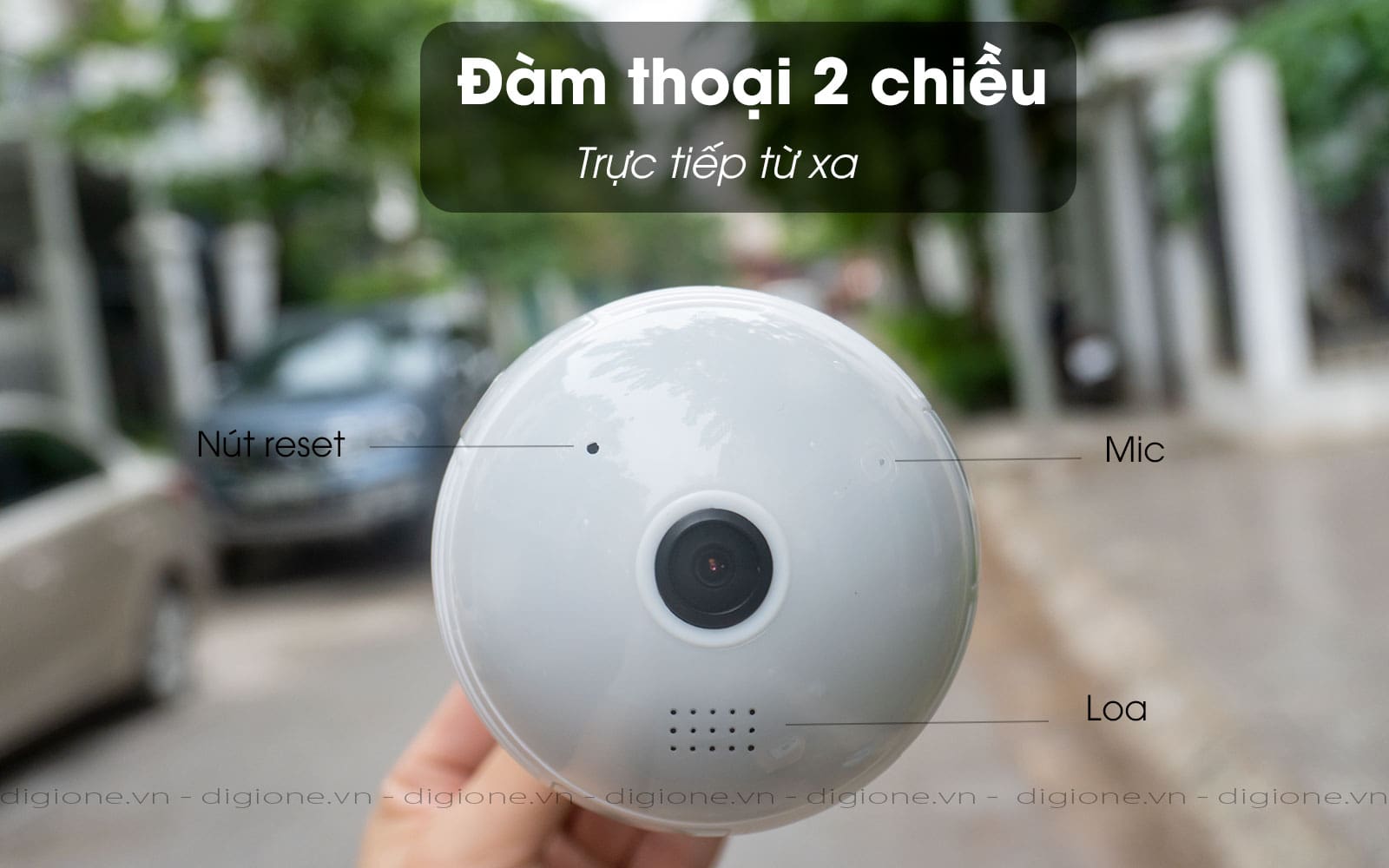đàm thoại 2 chiều - yoosee bóng đèn