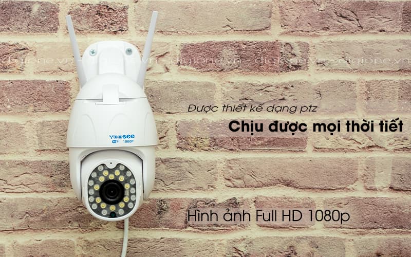 Thiết kế lắp ngoài trời - yoosee